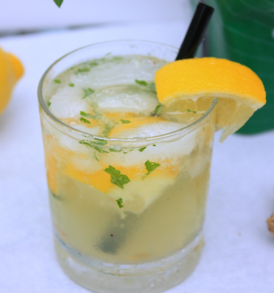 Ginger Mojito With a Twist….of Lemon
